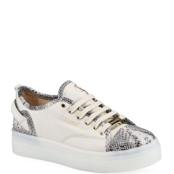Shoes - ADORABLE Valentino Dalia Leather Sneakers